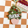 Christmas Tree Name Tag