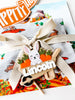Wheelbarrow Bunny Name Tag
