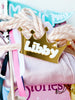 Princess Crown Tag