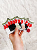 Stocking Mantle Family Ornament