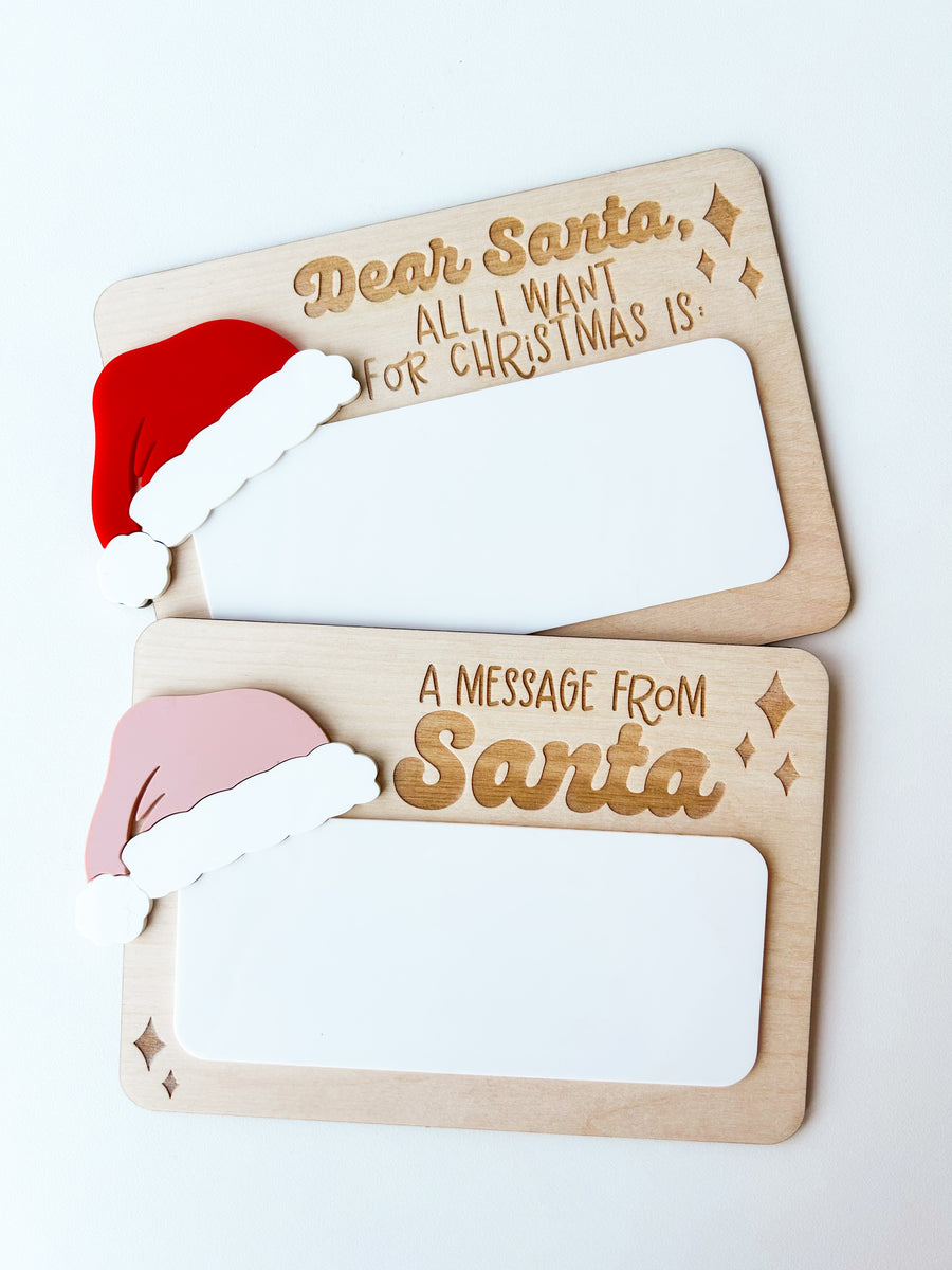 Santa Message Board – Goldie Letter Co