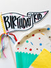 Birthday Kid Felt Flag