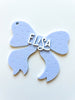 Heart Bow Name Tag