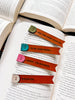 Leatherette Bookmarks