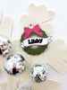 Wreath Name Tag