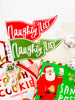 Naughty List Pennant Flag