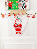 Santa Fabric Banner