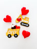 Valentine's Truck Name Tag