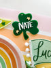 Shamrock Acrylic Tag