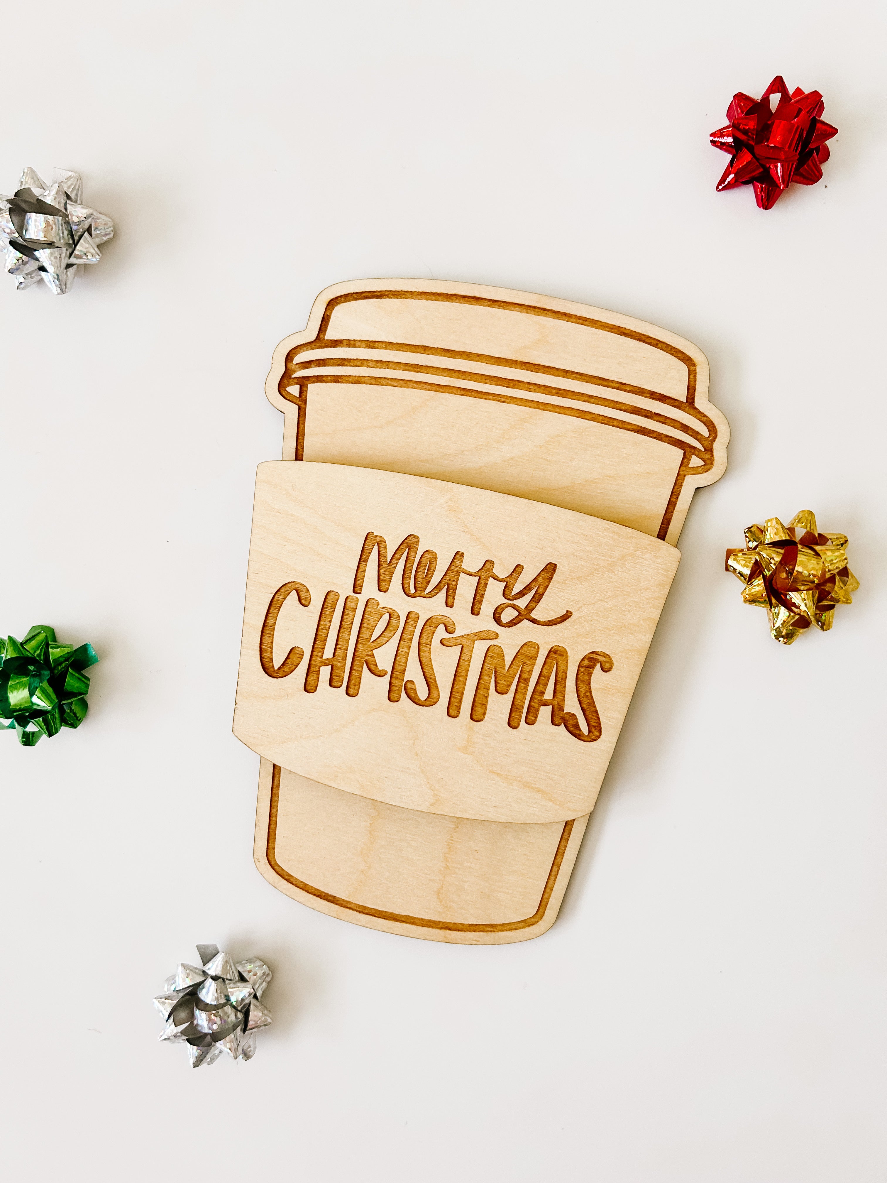 Christmas Coffee Giftcard Holder