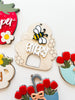 Bee Hive Name Tag