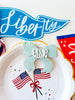 Gingham Bow Tag