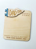 Father's Day Handprint Sign