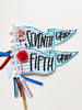 Interchangeable Grade Flag- Paper Felt