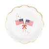Scallop Flags Plates
