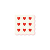 Heart Scallop Napkin