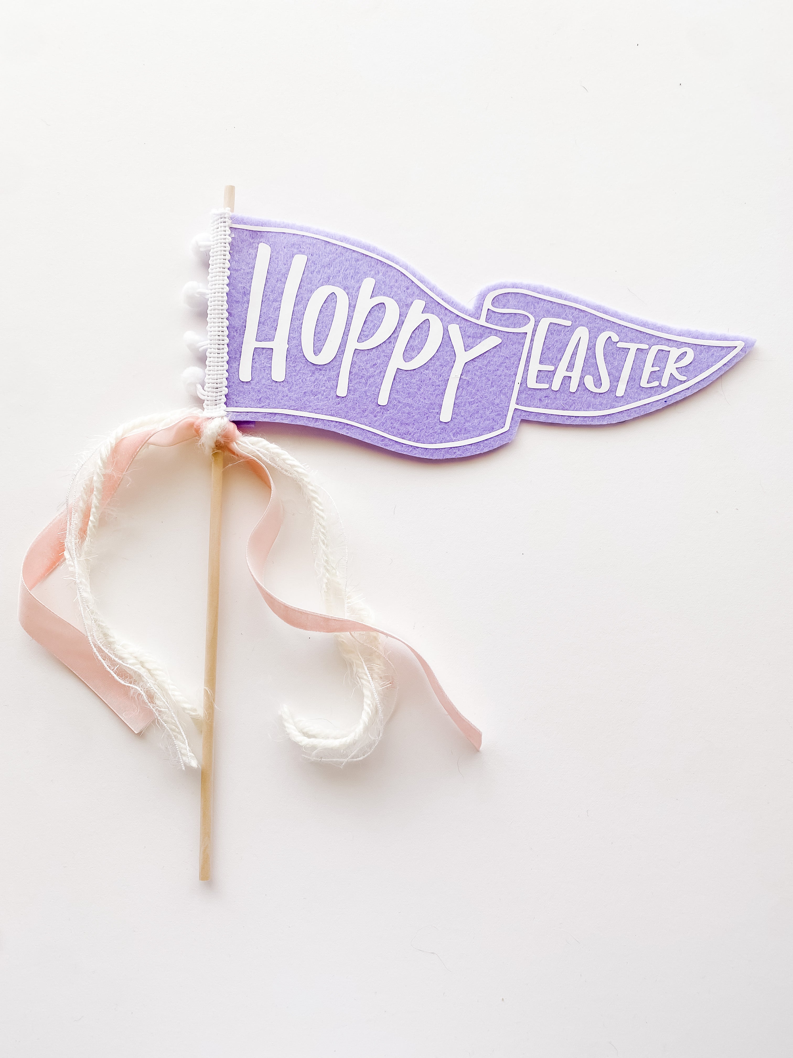 Hoppy Easter Pennant Flag- RTS
